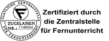 Zugelassen von der ZFU